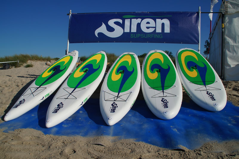 Siren Supsurfing Boards im Test auf der Roadshow