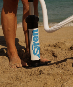 Kleine SUP Pumpe für das Reisegepäck