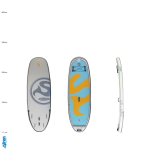 Allround i-SUP Board guppy 8.2 HCT für Welle und Fließwasser