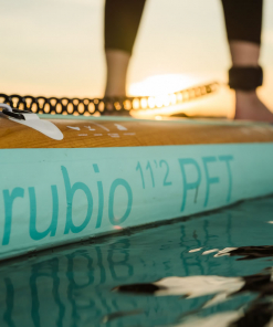 SUP Board Rubio und Fuß-Leash von SIREN SUPsurfing Fuß-Leash