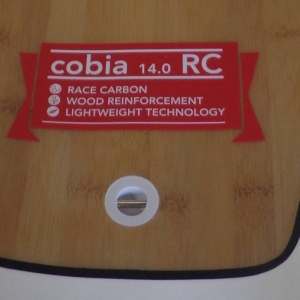 Race SUP aus Holz/Carbon von SIREN cobia 14.0 RC