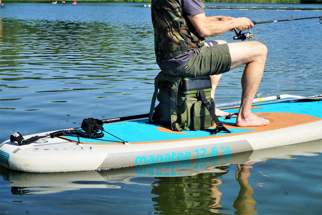 Manatee SUP Board und SUP Seat Box für SUP Angeln im SIREN Shop