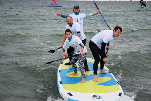BIG SUP Challenge mit Team Siren auf dem moby