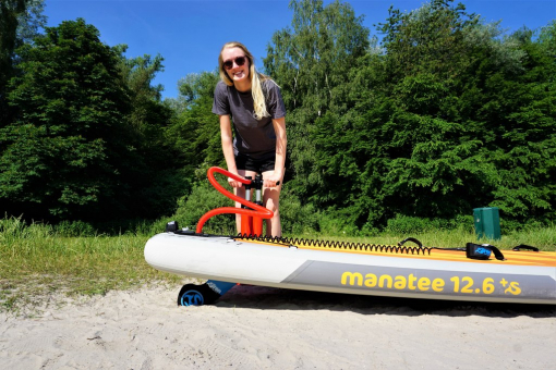 Siren Triple Action Pumpe im Einsatz