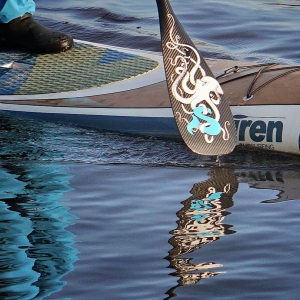 Siren dreiteiliges SUP Carbon-Paddel Octopus O3