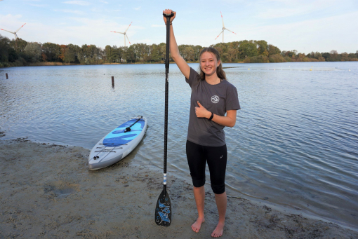 zweiteiliges sup carbon-paddel pacifica p2 im Siren Shop
