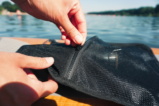 Netz mit Reissverschluss für Stand Up Paddling