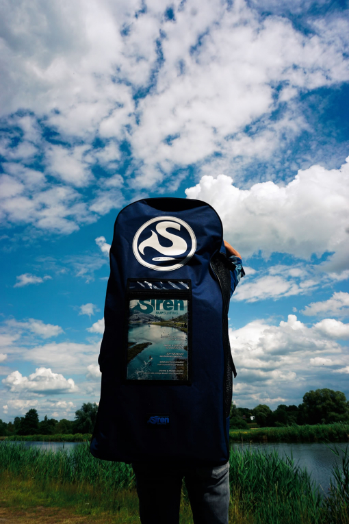 Der beste Rucksack für i-SUP Boards von SIREN SUPsurfing