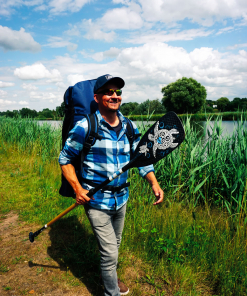 Rucksack mit Rollen für i-SUP Boards von SIREN SUP und T3 Tortuga