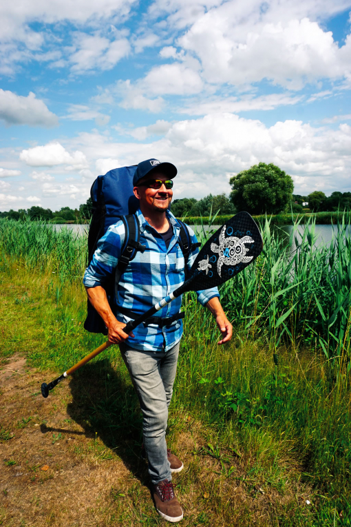 Rucksack mit Rollen für i-SUP Boards von SIREN SUP und T3 Tortuga