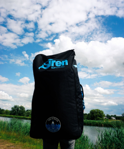 Reiserucksack aus recycelten PET Flaschen von SIREN SUPsurfing