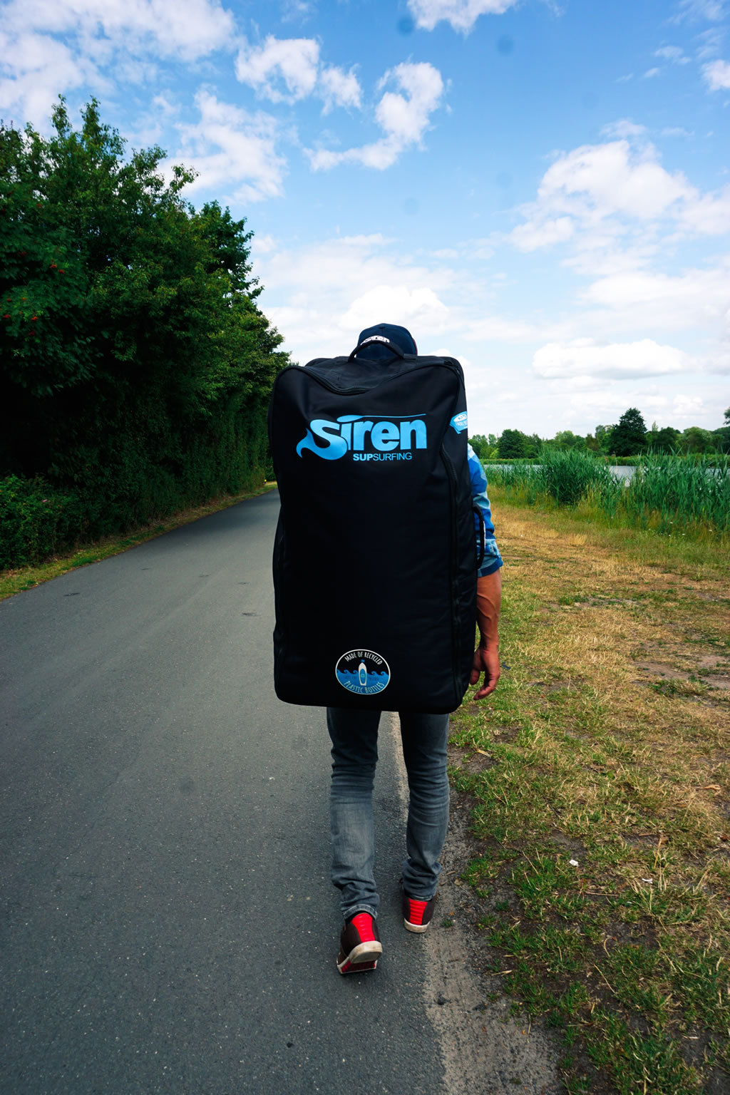 i-SUP Reiserucksack von SIREN SUPsurfing für aufblasbare SUP Boards