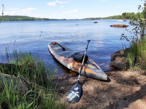 das Touring i-SUP Board tiburon 13.3 HCT mit Tortuga T3 von SIREN SUP