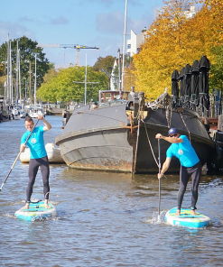 SUP Racetraining mit SIREN pike 12.6 HCT und SIREN Lycra Shirt