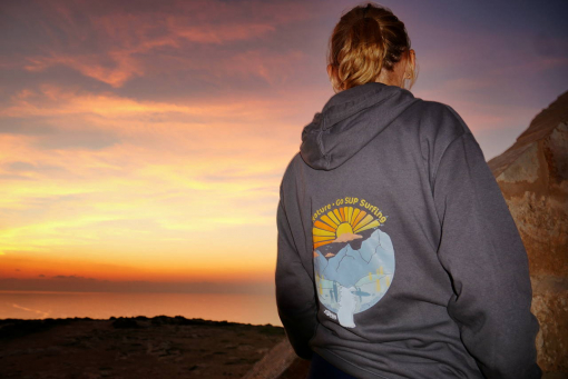 SIREN Hoodie Explore Nature grau