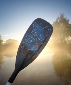 zweiteiliges SUP Carbon-Paddel Pacifical aus 100% Vollcarbon