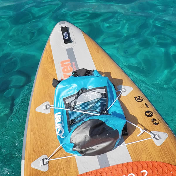 Die besten SUP Taschen und Gepäcknetze von SIREN SUPsurfing