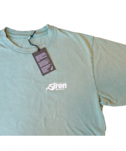 T-Shirt Siren stone washed green Stand Up Paddling