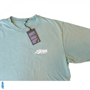 T-Shirt Siren stone washed green Stand Up Paddling