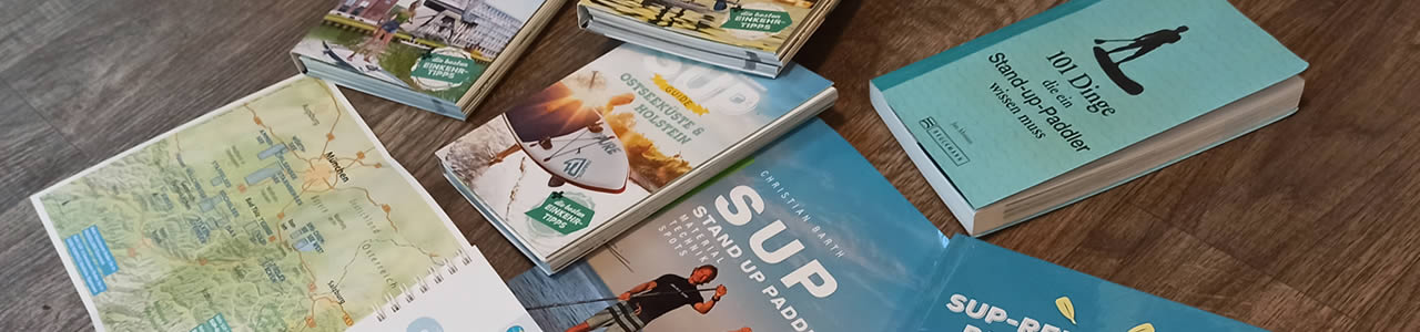 SUP Bücher - Lesestoff zum Stand Up Paddling