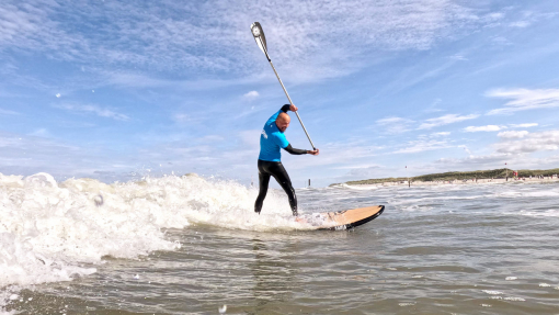 Taiga ESKA 9.0 WELLE und SIREN SUP Paddel Navigator NXL2