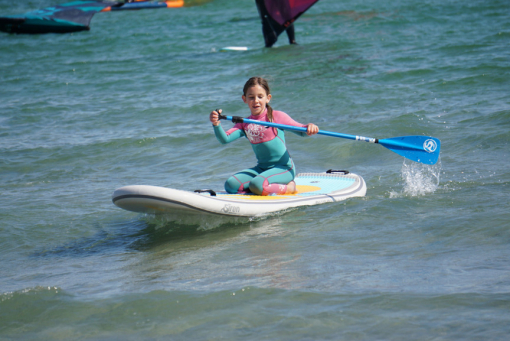 SIREN SUP Kinderpaddel Kapitano K2 mit guppy 8.2