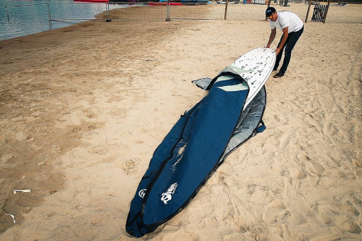 Boardbag für SUP Raceboard 14.0 von SIREN SUPsurfing