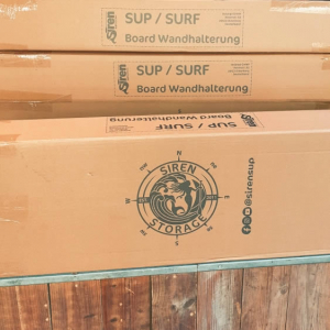 Regal und Halterung für SUP Boards und Surfbretter von SIREN SUPsurfing