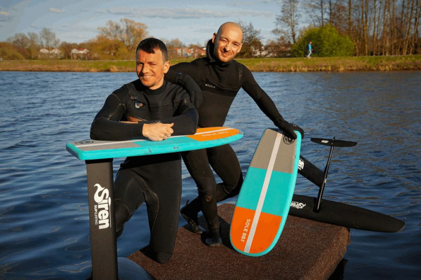 Pumpfoiling lernen mit SIREN SUPsurfing