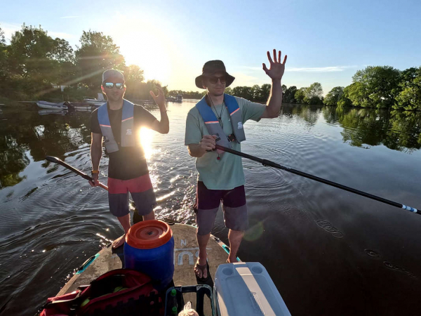 SUP Touren Mehrtagestouren Weser 4 Lions mit SIREN SUPsurfing