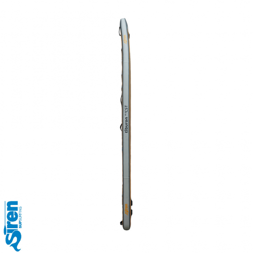 Das beste Touring SUP Board von SIREN SUPsurfing ist der tiburon 13.3 mit Carbon Stringer und Split Finbox