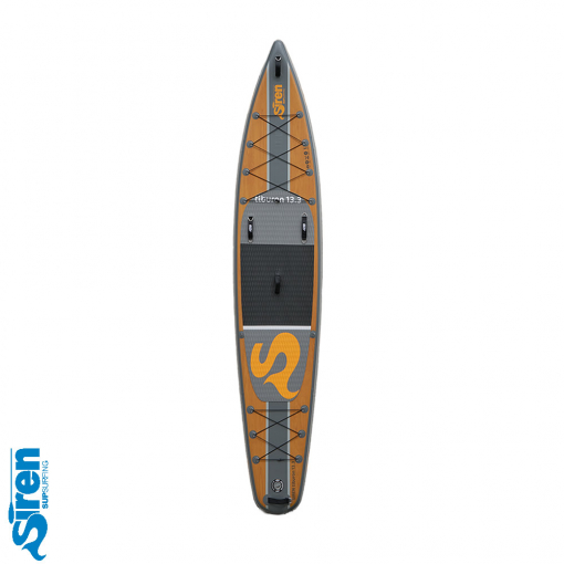 Das beste Touring SUP Board von SIREN SUPsurfing ist der tiburon 13.3 mit Carbon Stringer