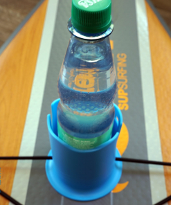 Botte Buddy - der Flaschenhalter für das Gepäcknetz am SUP Boards von SIREN SUPsurfing