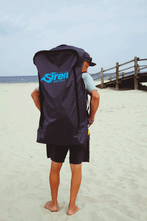 Der neue SIREN Rucksack für SUP Boards