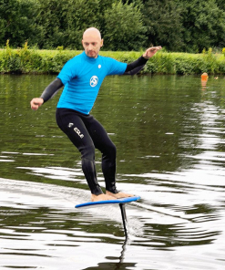 Pumpfoiling mit Carbon Pumpfoil mit SIREN SUPsurfing Sole99 Pumpfoilboard