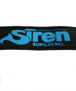 SIREN SUPsurfing Boardtragegurtmit separatem Paddelhalter und Schnellverschluss und extra weichem Schulterpolster als Set mit oder ohne Boardgurte für D-Rings am Board