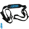 SIREN SUPsurfing Boardtragegurtmit separatem Paddelhalter und Schnellverschluss und extra weichem Schulterpolster als Set mit oder ohne Boardgurte