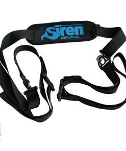 SIREN SUPsurfing Boardtragegurtmit separatem Paddelhalter und Schnellverschluss und extra weichem Schulterpolster als Set mit oder ohne Boardgurte