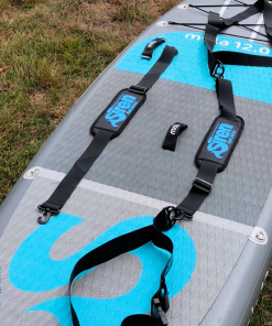 Tragegurte für SUP Boards von SIREN SUPsurfing universell für Stand Up Paddleboards mit Gurt oder mit Karabiner Haken
