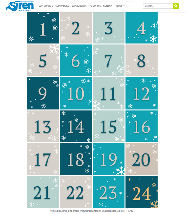 SIREN Adventskalender