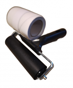 Anpressroller Kombiroller und Werkzeug zum Anpressen von Rail Saver Tapes auf Hardboards von SIREN SUPsurfing und zum Anpressen von Flicken auf iSUPs