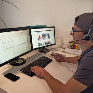 Büro Matze Schreibtisch