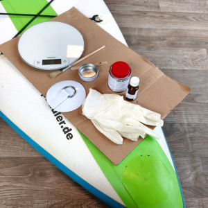 Helaplast Reparaturkleber für SUP Boards von SIREN SUPsurfing für Deckpads, D-Ringe, EVA, Sidefins