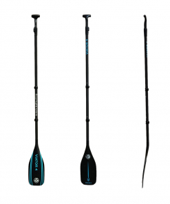 Viator 4 vierteiliges SUP Paddel von SIREN SUPsurfing mit sehr großer Längenverstellung und kleinem Packmaß zum reisen