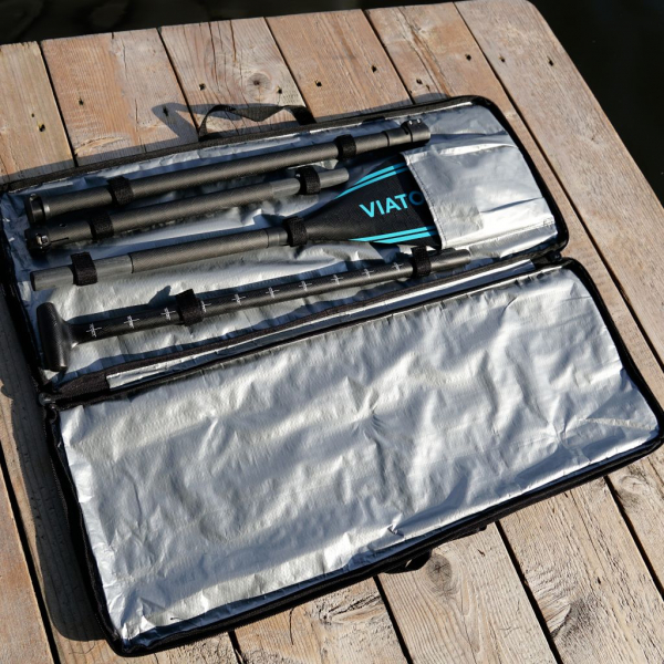 Viator 4 - das Carbonpaddel für die Reise mit sehr großem Einsatzbereich und Längenverstellung von SIREN SUPsurfing