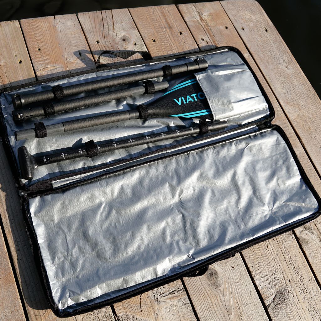 Viator 4 - das Carbonpaddel für die Reise mit sehr großem Einsatzbereich und Längenverstellung von SIREN SUPsurfing